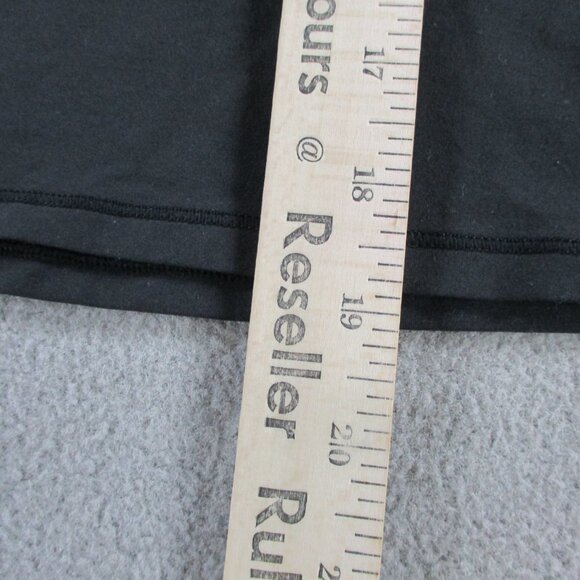 SKIMS Fits Everybody Long Sleeve T Shirt Womens XS Onyx Black Stretch NWT NEW - Picture 9 of 10